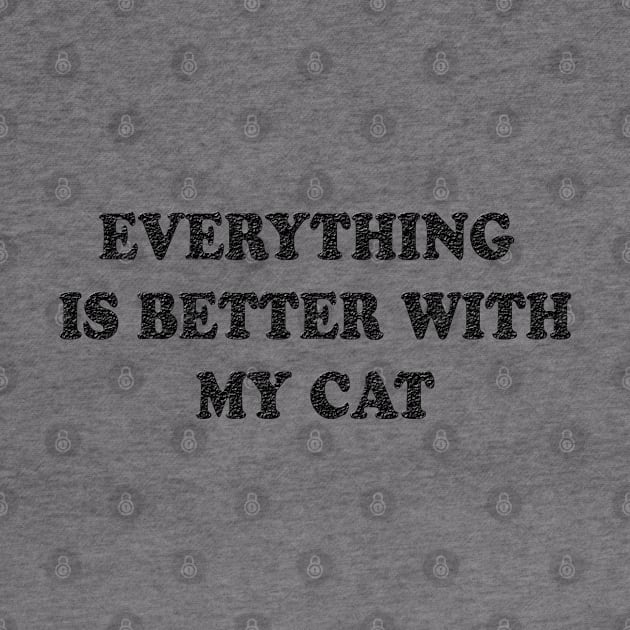 Everything is better with my cat by lmohib